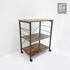 Load image into Gallery viewer, HV Boris Wooden Utility Cart | HomeVibe PH | Buy Online Furniture and Home Furnishings