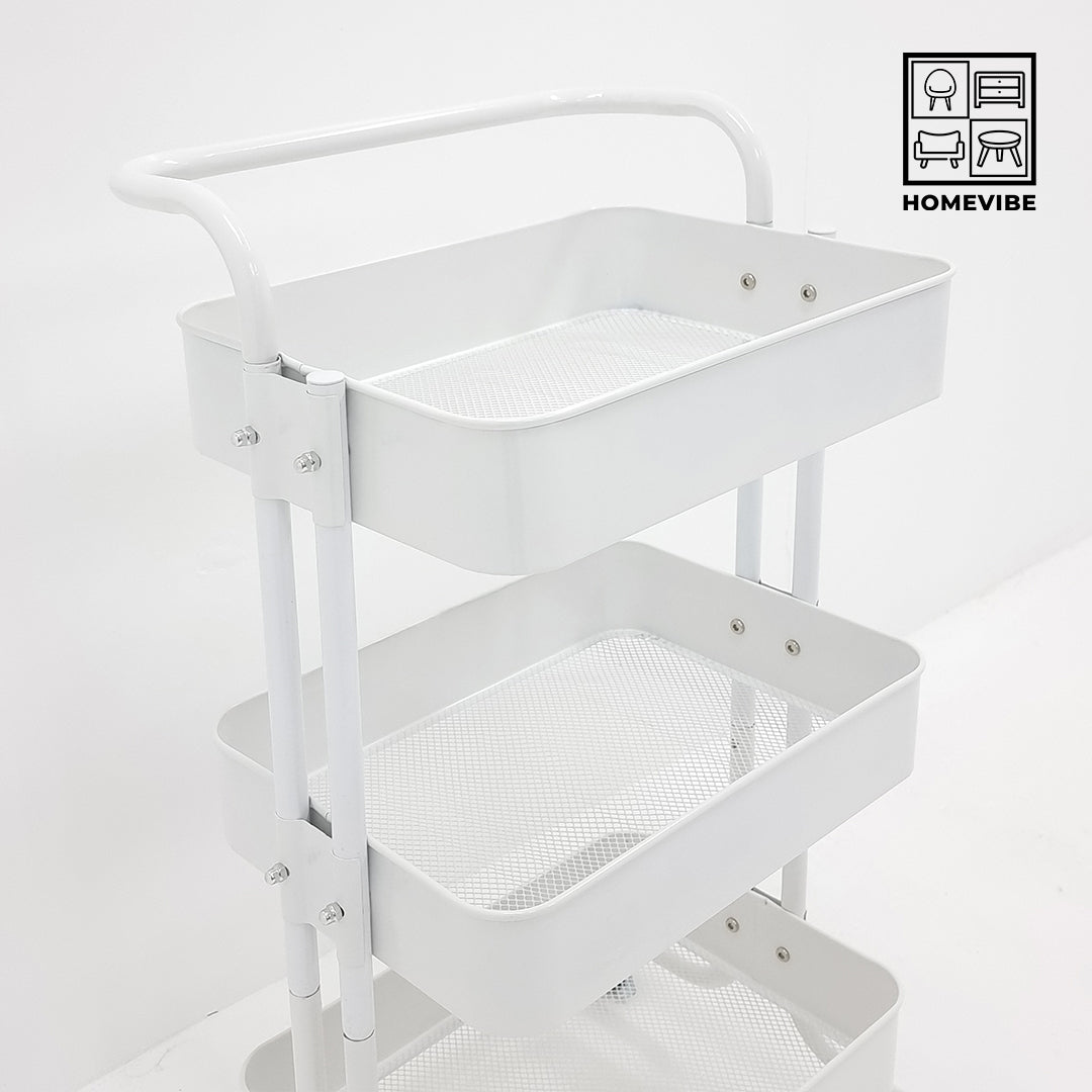 HV Amandy Steel Utility Cart | HomeVibe PH | Buy Online Furniture and Home Furnishings