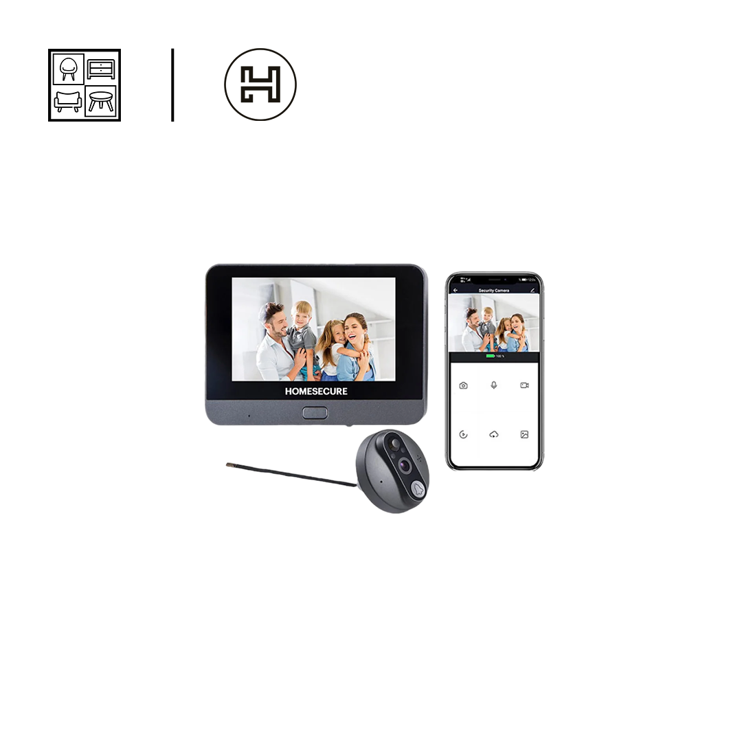 4.3” Wifi Smart Digital Door Viewer  (DV01)