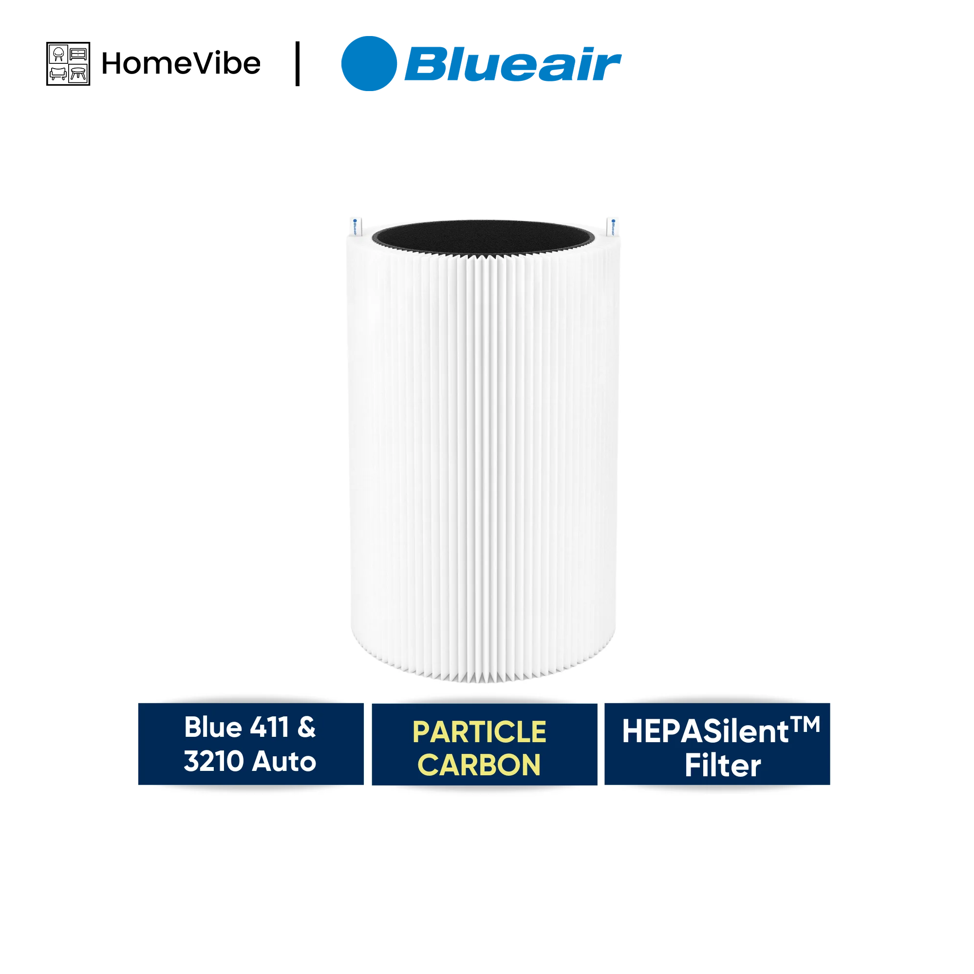 Blueair Blue Pure 411 / 3210 Particle + Carbon Filter