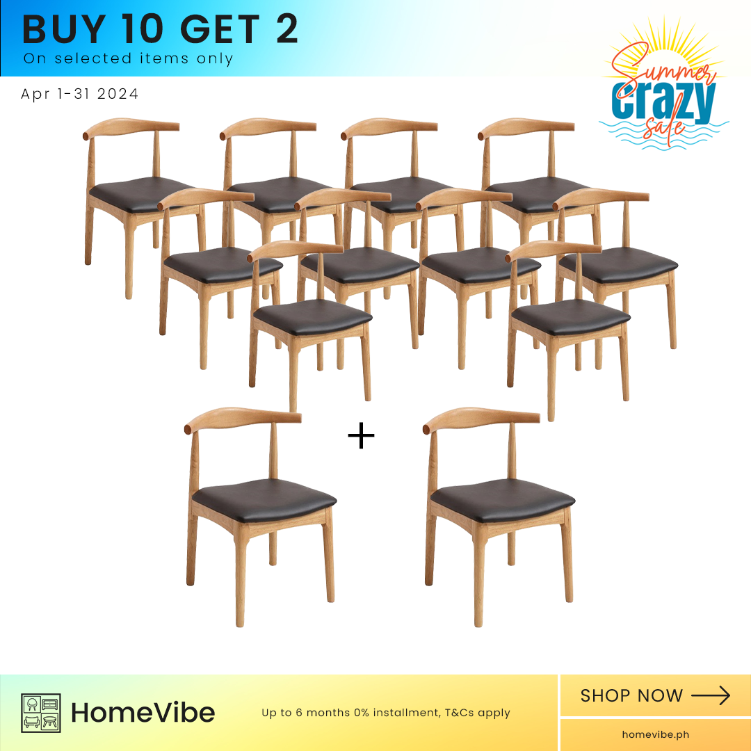 Buy 10 Get 2 FREE… 10 HV Dimitri Chair + 2 Dimitri Chair