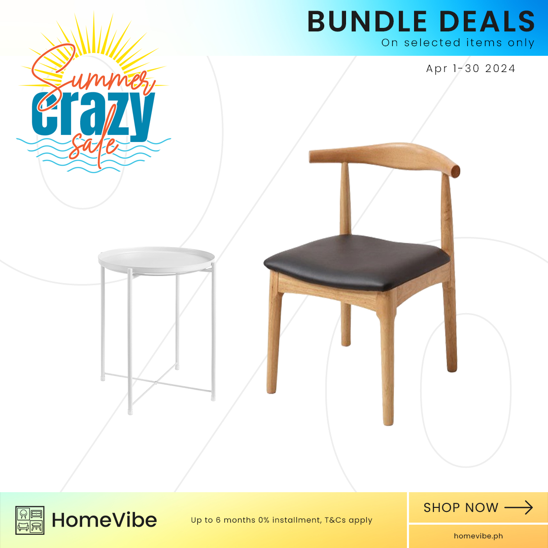 Bundle Deals: HV Dimitri Padded Chair + HV Cassie Steel Coffee Table