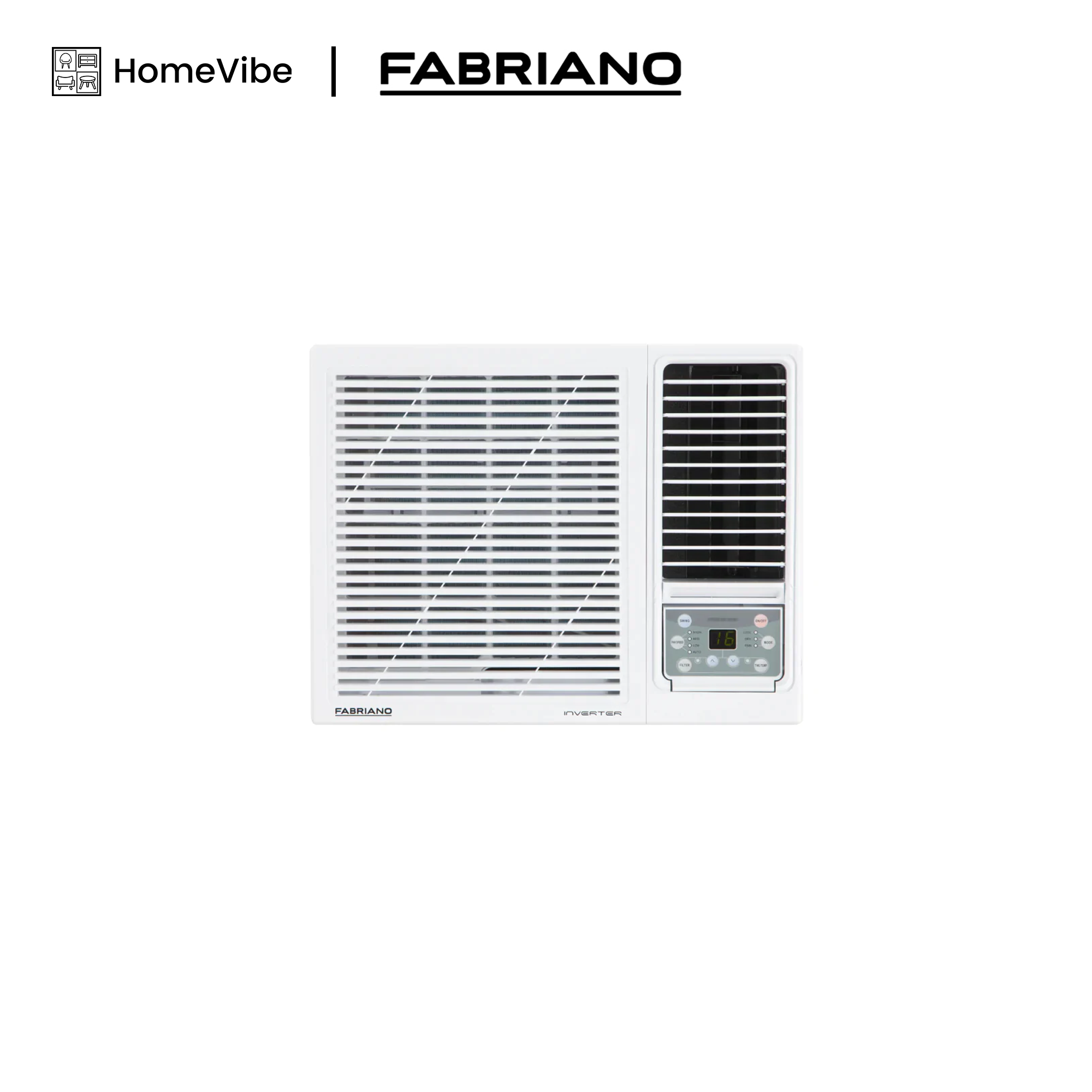 Fabriano 1hp Digital Control INVERTER Compact Window Type Air Conditioner FWE09GWIC