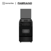 Fabriano 50cm, 4 Gas Burners + Gas Oven Free Standing Cooker F5S40G2-BL