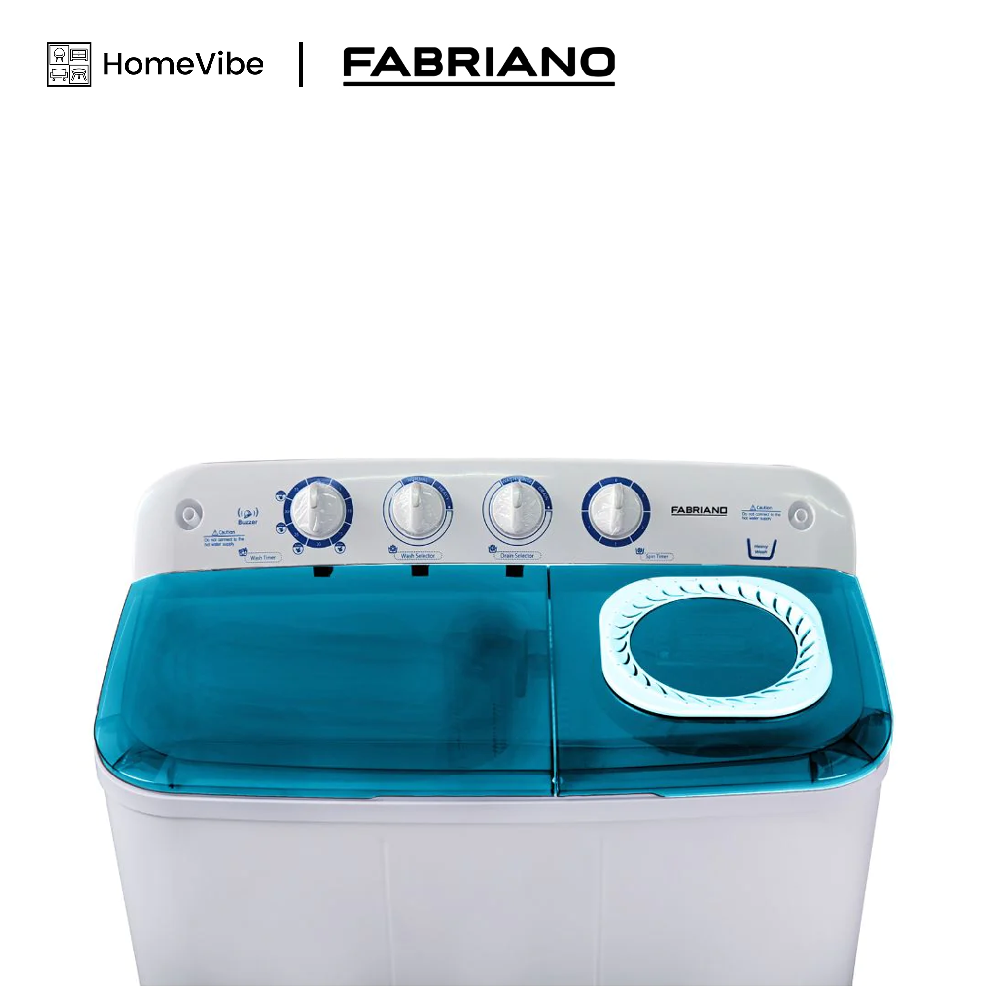 Fabriano 7kg Twintub Washing Machine FTTM07BWH