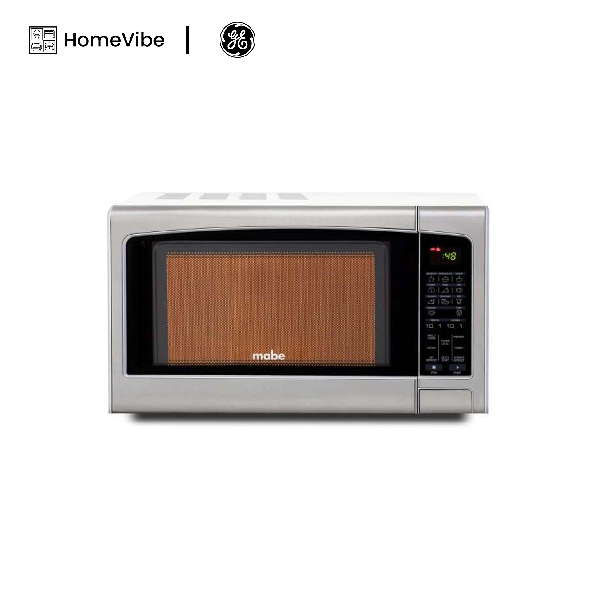 Mabe 30L/1.06 cuft Capacity Digital Control Countertop Microwave Oven MEI3070DVSI with Grill Function SKU: 0107SA100004