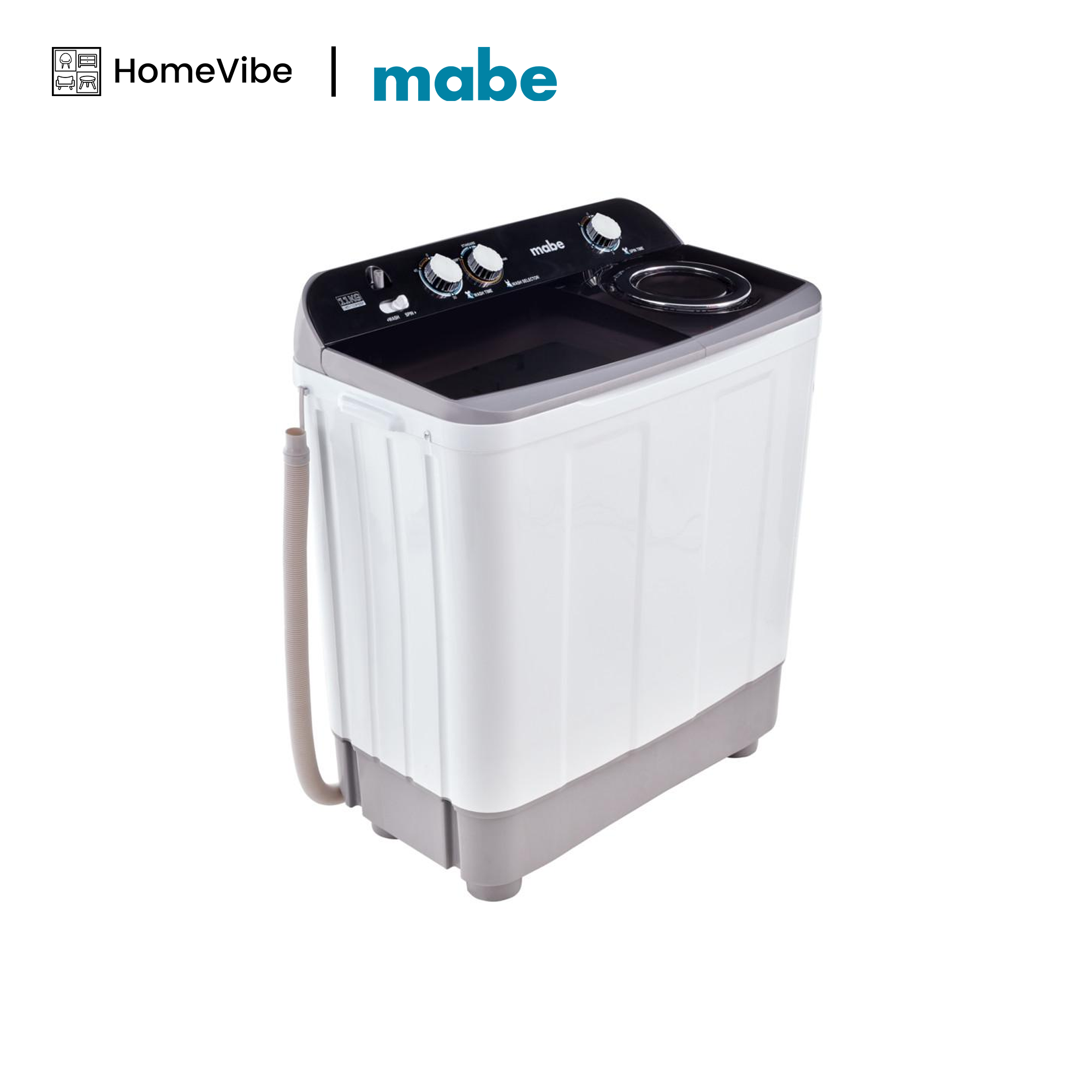 Mabe 7kg TwinTub Washing Machine LMD7023PBBP