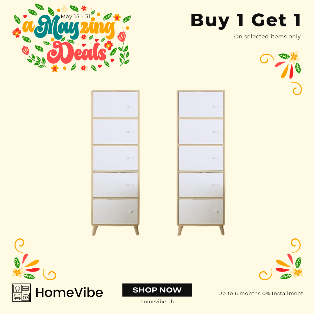 Buy 1 Take 1: HV Milette Multi-Purpose Shelf + HV Milette Multi-Purpose Shelf