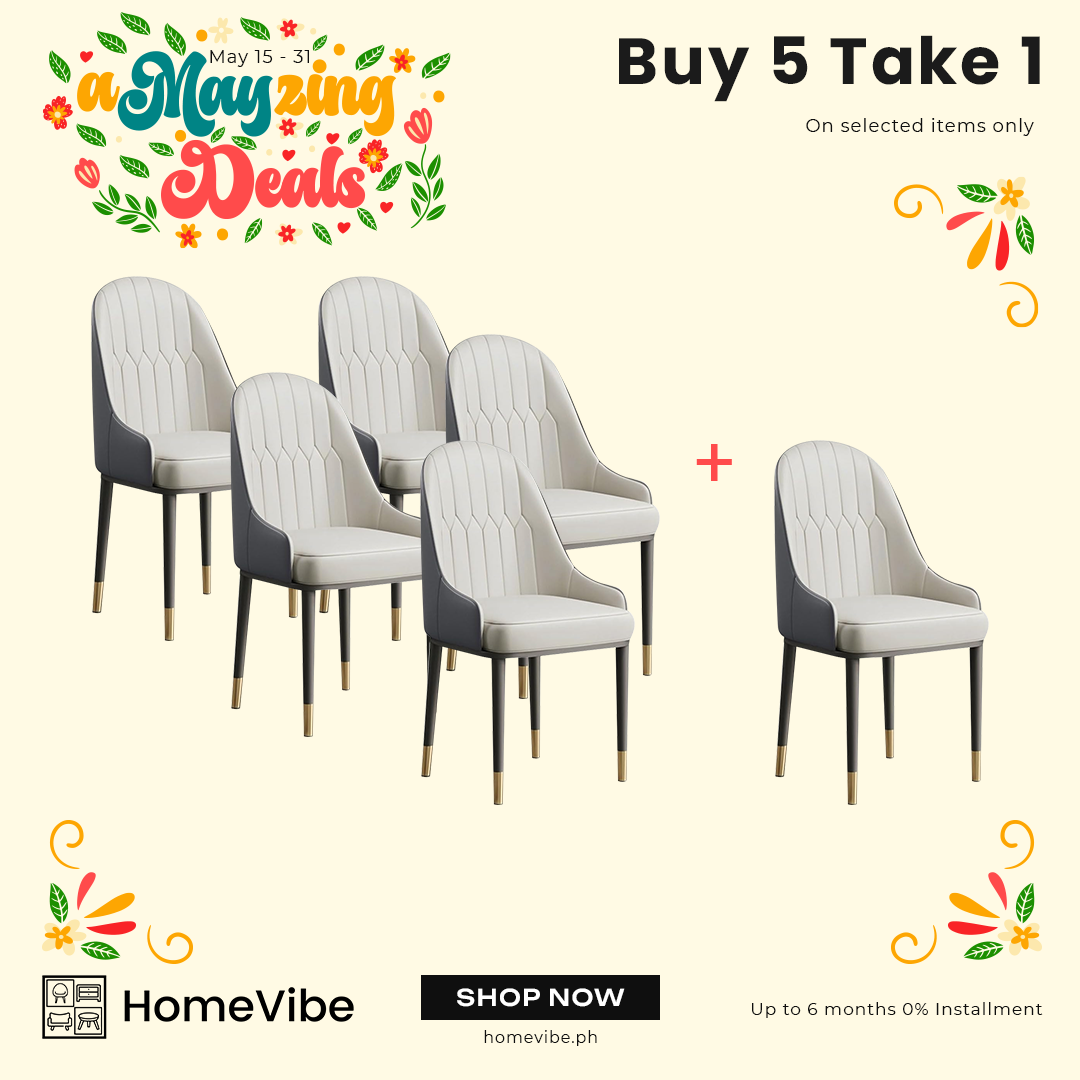 Buy 5 Get 1 FREE… 5 HV Naja Leather Chair + 1 Naja Leather Chair
