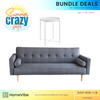 Bundle Deals Sofa and Table, Front Packet
