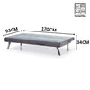 HV Valeen Velvet Sofa Bed