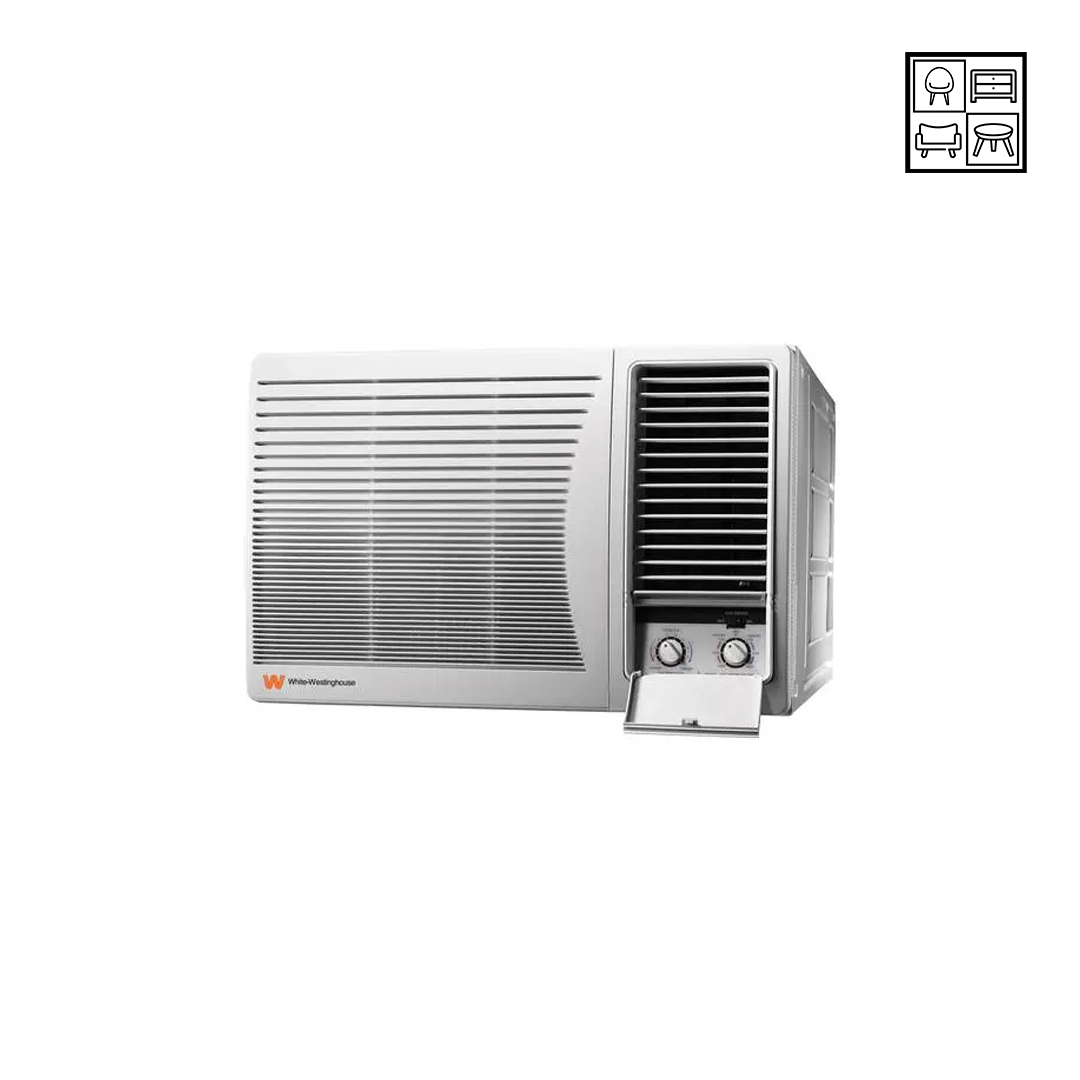 White Westinghouse WWN09CMB-B1 1.0 HP Manual Window Type Air Conditioner