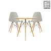 HV Elio Round Table + 2 Eames Chair Set