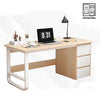 HV Fiona Scandinavian Table with side Drawers