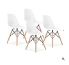 HV Scandinavian 4 Eames Chairs