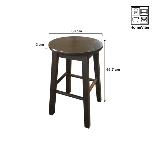 HV Molly Round Bar Stool 18 inch