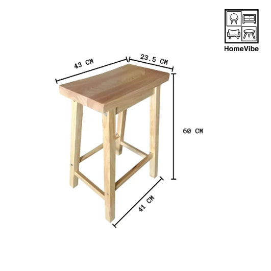 HV Sammy Saddle Stool 24 inch