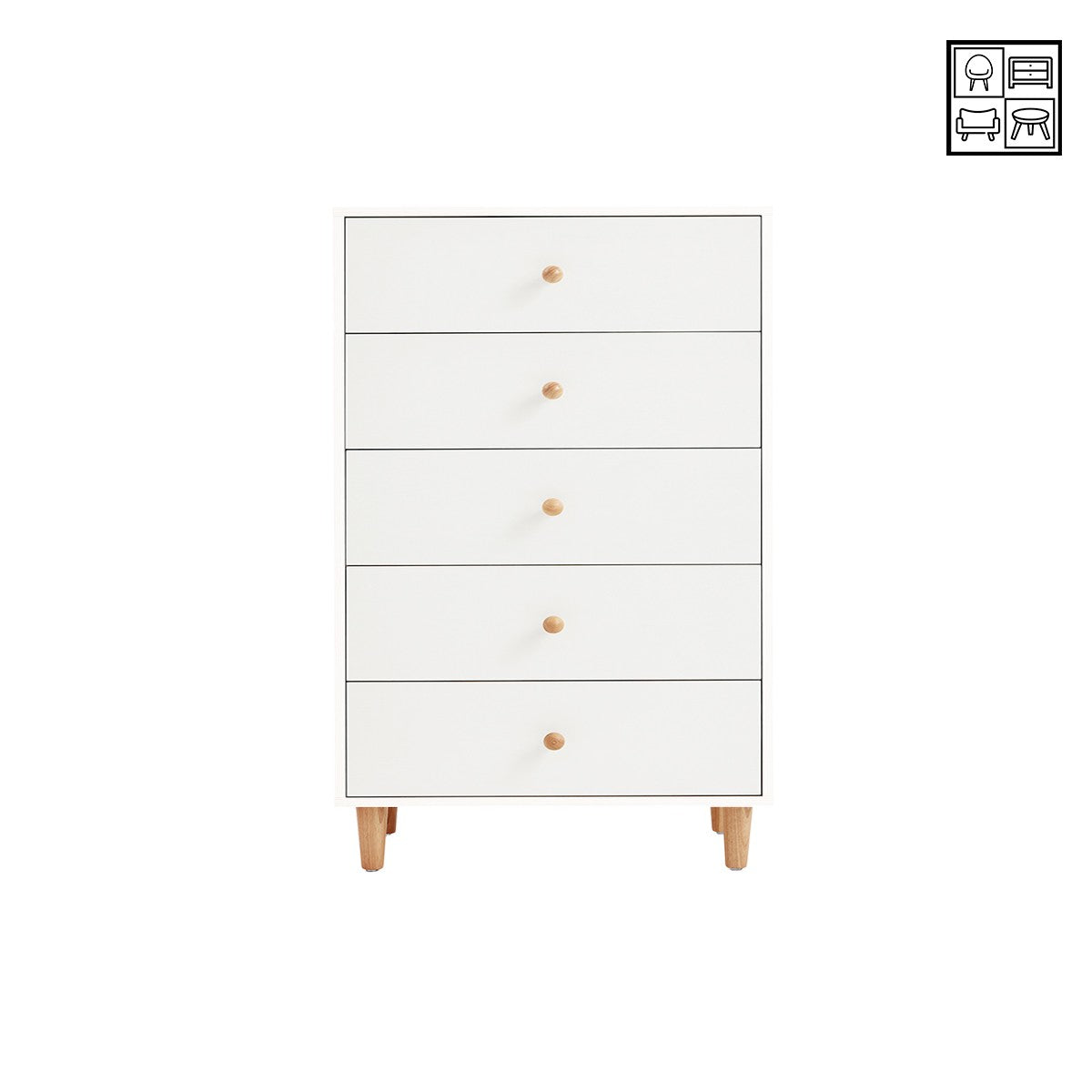 HV Mizo Scandinavian Cabinet