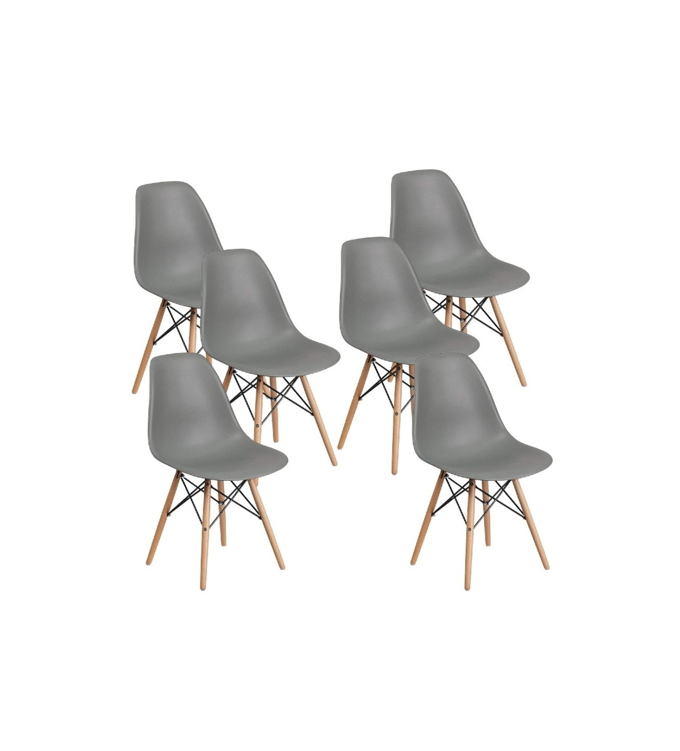 HV Scandinavian 6 Eames Chairs | HomeVibe PH | Buy Online Furniture and Home Furnishings