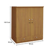 Load image into Gallery viewer, HVF Madera 7 Wardrobe 55X90X142.5 | HomeVibe PH | Buy Online Furniture and Home Furnishings