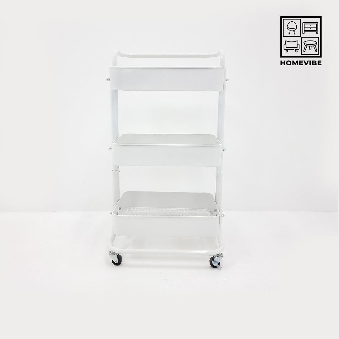 HV Amandy Steel Utility Cart | HomeVibe PH | Buy Online Furniture and Home Furnishings