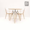 HV Elio Round Table + 2 Karri Chair Set | HomeVibe PH | Buy Online Furniture and Home Furnishings