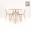 Load image into Gallery viewer, HV Elio Round Table + 2 Karri Chair Set | HomeVibe PH | Buy Online Furniture and Home Furnishings