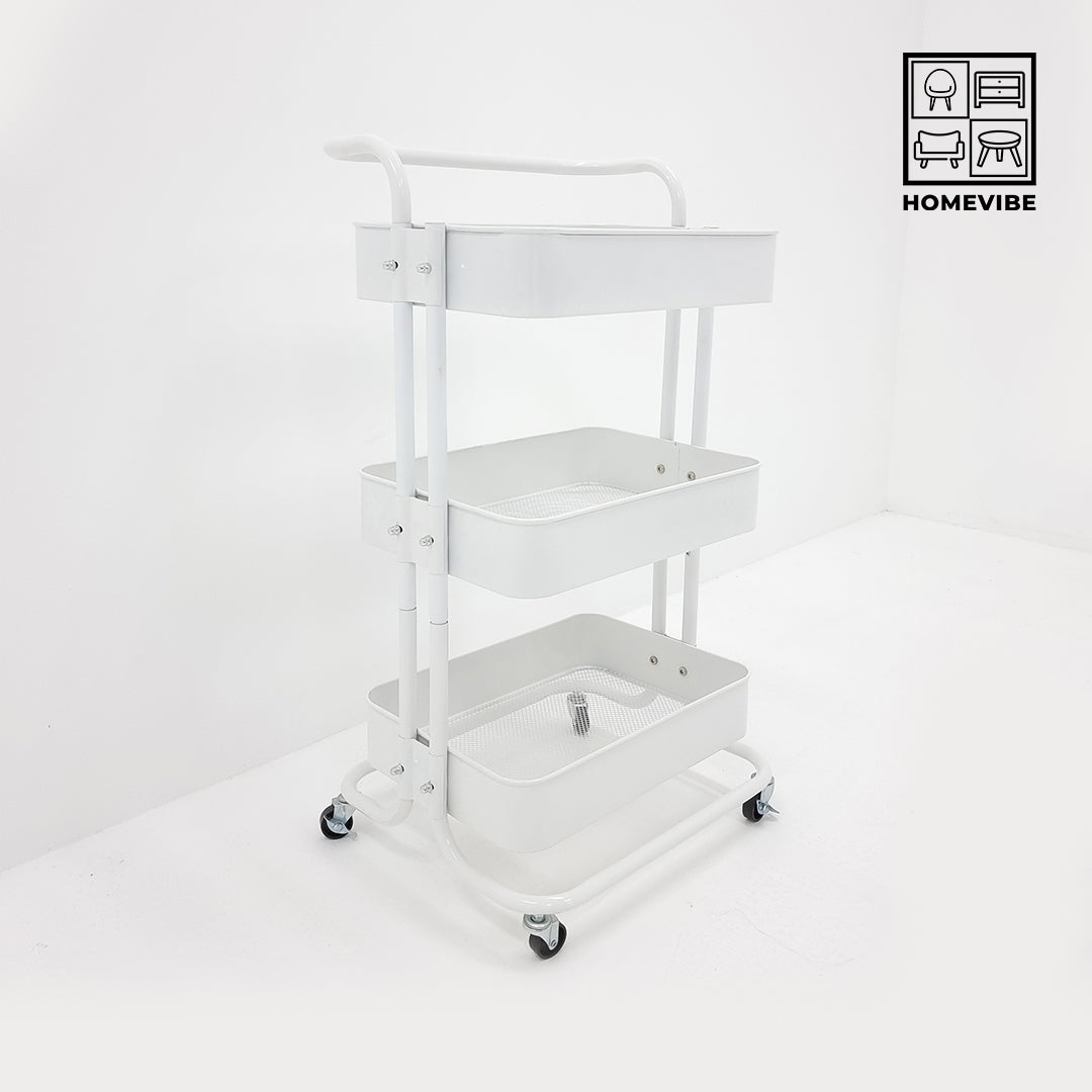 HV Amandy Steel Utility Cart | HomeVibe PH | Buy Online Furniture and Home Furnishings