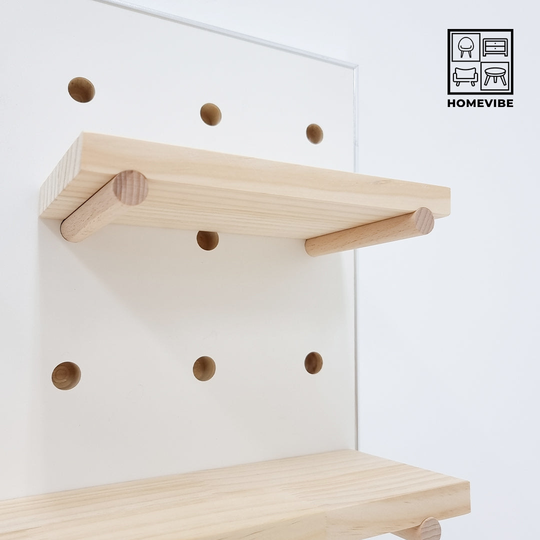 HV Gunner Hole Wall Rack | HomeVibe PH | Buy Online Furniture and Home Furnishings