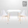 HV Viana Square Table + 2 Padded Chair Set | HomeVibe PH | Buy Online Furniture and Home Furnishings
