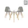 Load image into Gallery viewer, HV Elio Round Table + 2 Eames Chair Set