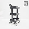 HV Amandy Steel Utility Cart | HomeVibe PH | Buy Online Furniture and Home Furnishings