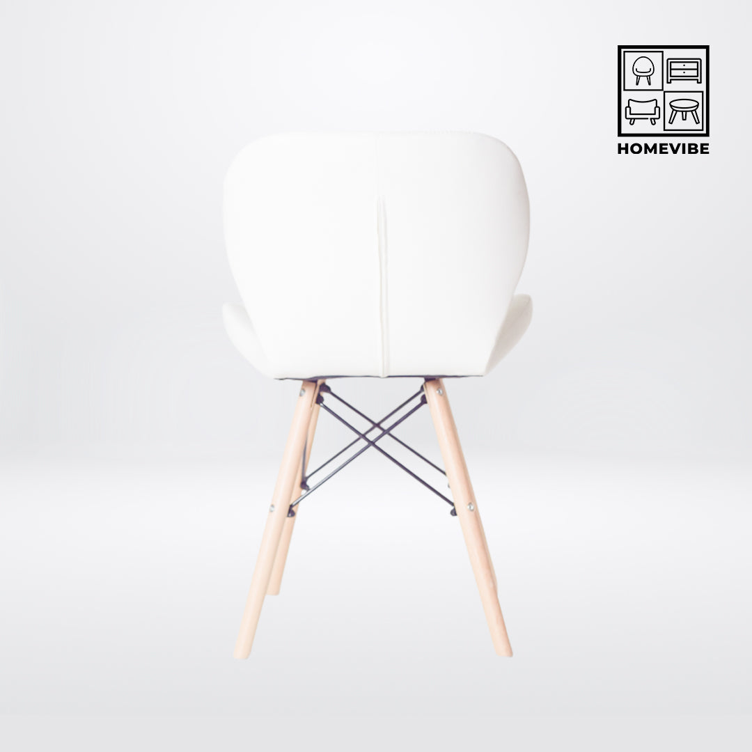 HV Scandinavian Butterfly Leather Chair | HomeVibe PH | Buy Online Furniture and Home Furnishings