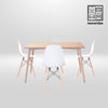 Load image into Gallery viewer, HV Xylia Rectangle Table + 4 Eames Chair Set | HomeVibe PH | Buy Online Furniture and Home Furnishings