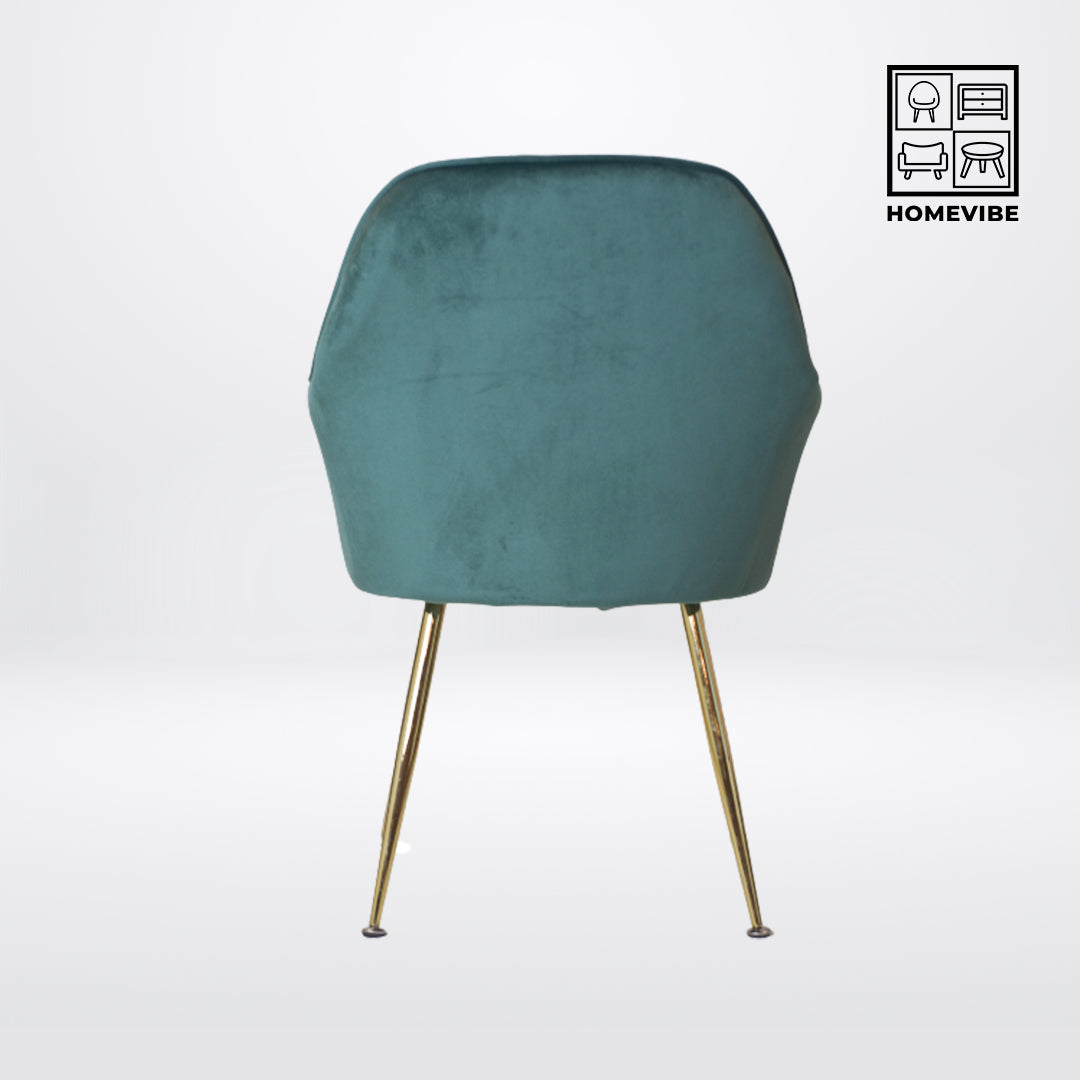 HV European Velvet Vanity Accent Chair | HomeVibe PH | Buy Online Furniture and Home Furnishings