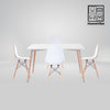 HV Soren Rectangle Table + 4 Eames Chair Set | HomeVibe PH | Buy Online Furniture and Home Furnishings