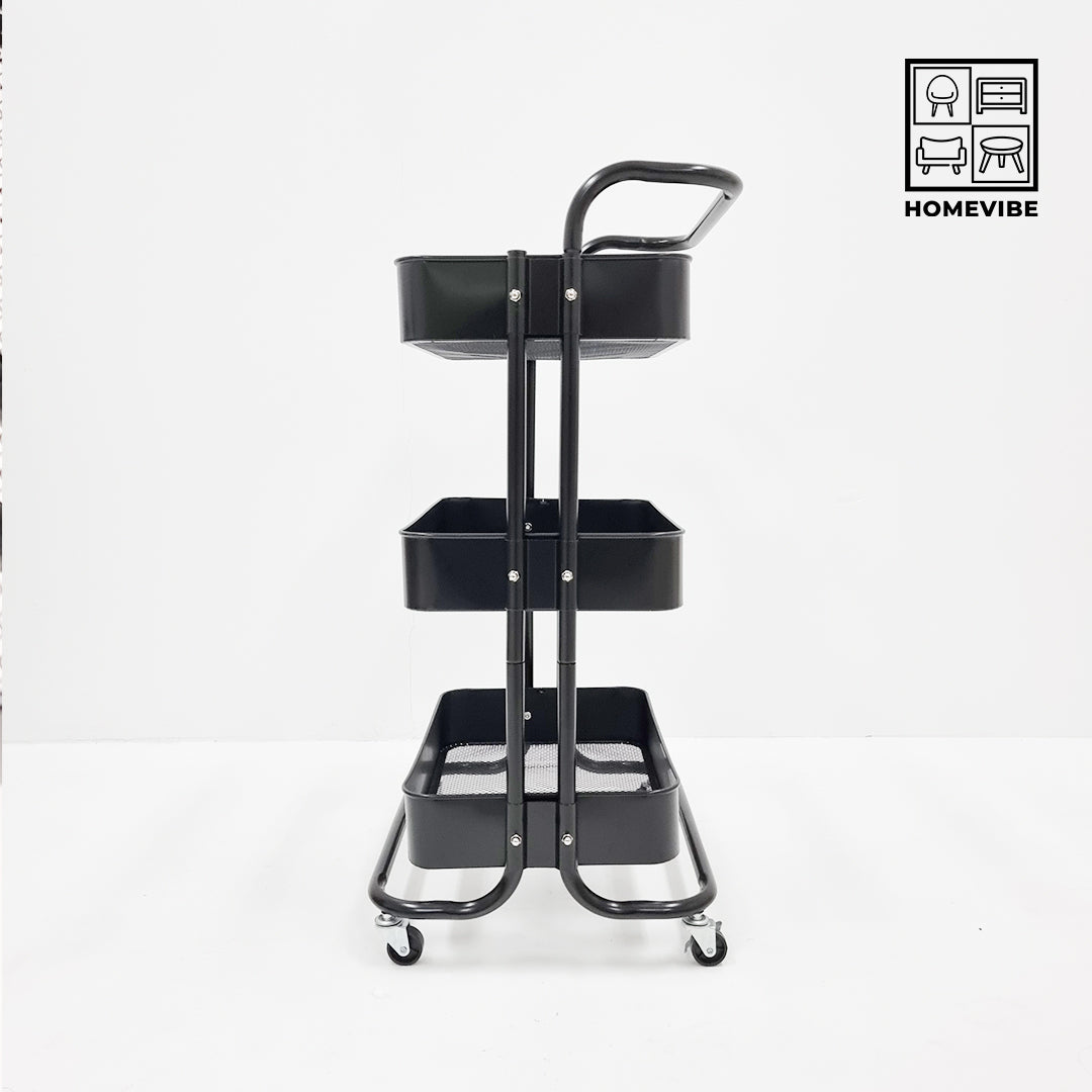 HV Amandy Steel Utility Cart | HomeVibe PH | Buy Online Furniture and Home Furnishings