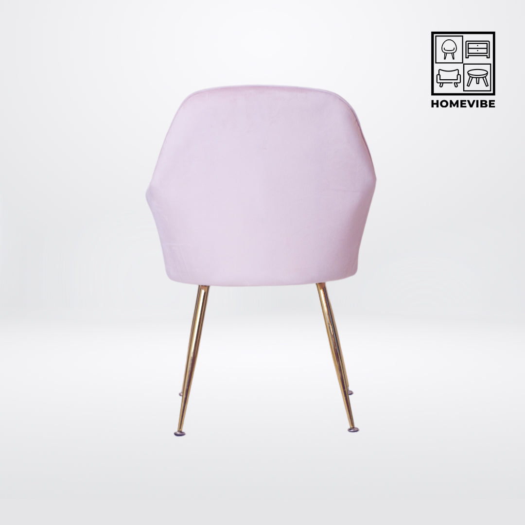 HV European Velvet Vanity Accent Chair | HomeVibe PH | Buy Online Furniture and Home Furnishings