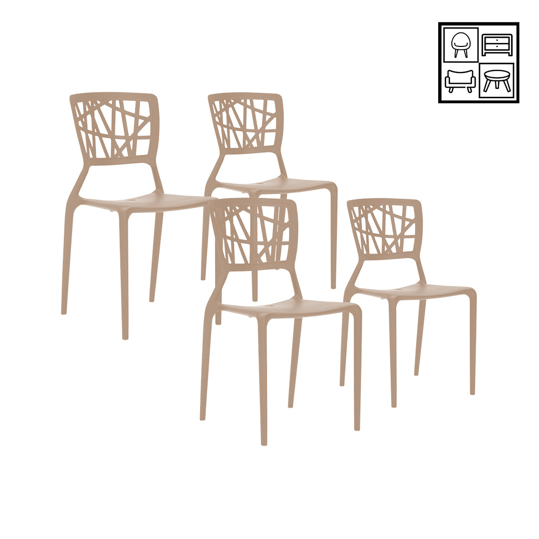 HV Averie 4 Stackable Chair