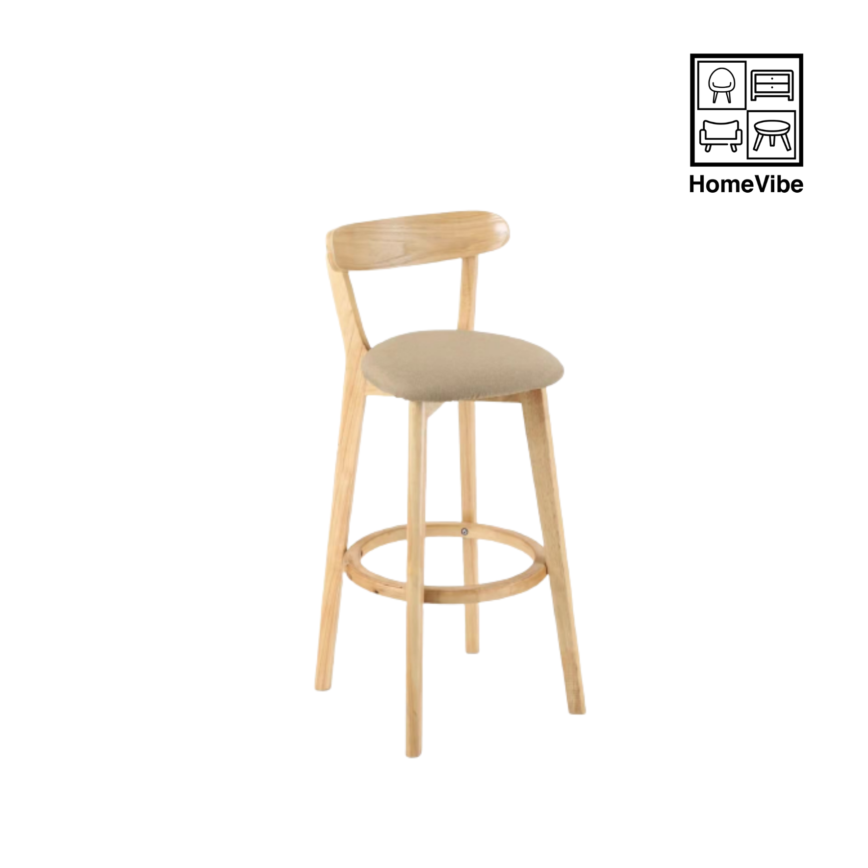 HVS Emery Bar Stool | HomeVibe PH | Buy Online Furniture and Home Furnishings