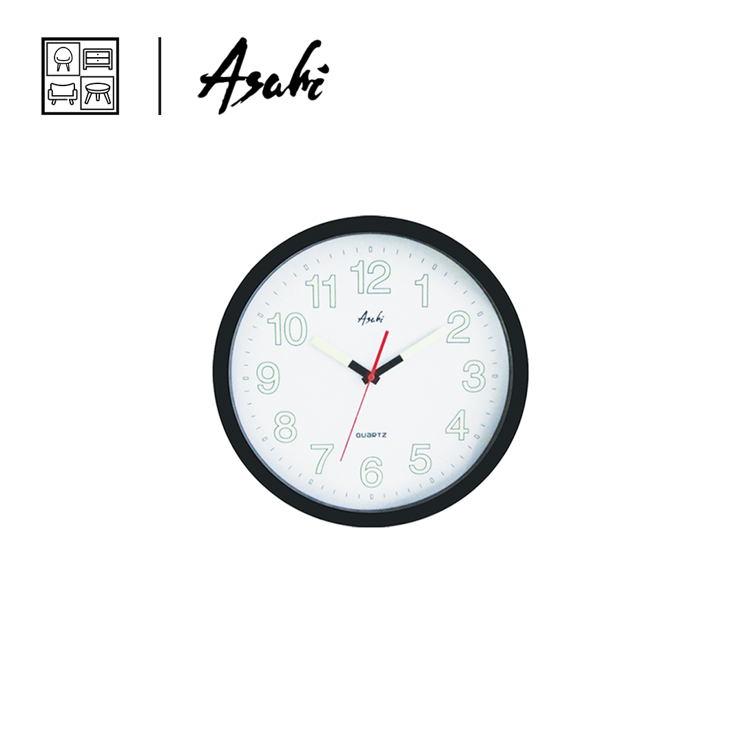 Red Wall Clock 