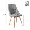 HV Lilly Scandinavian Lounge Chair  | HomeVibe PH | Buy Online Furniture and Home Furnishings