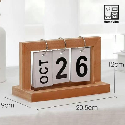 HV Nordic Flip Desk Calendar | HomeVibe PH | Buy Online Furniture and Home Furnishings