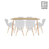HV Soren Rectangle Table + 6 Butterfly Chair Set
