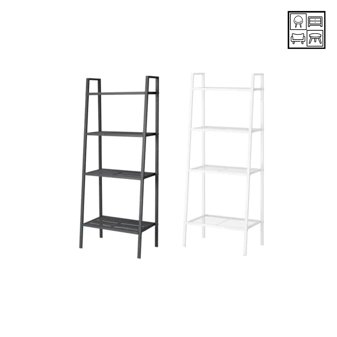 Metal Rack With 4 Multifunctional Shelves
