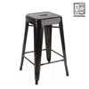 HV Larsen Modern Metal Design Tolix Barstool  | HomeVibe PH | Buy Online Furniture and Home Furnishings