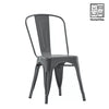 HV Bergen Modern Metal Design Tolix Chair  | HomeVibe PH | Buy Online Furniture and Home Furnishings