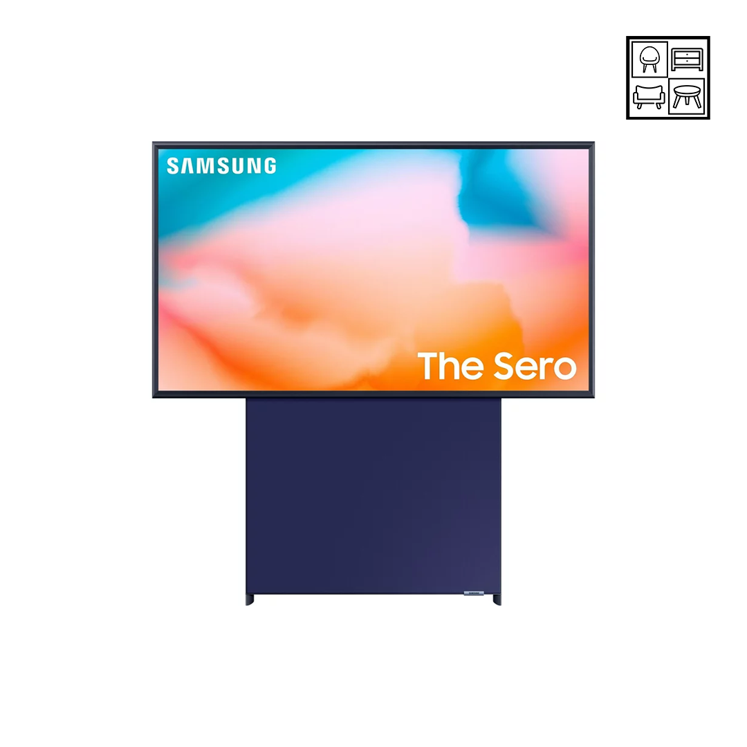 Samsung QA43LS05BAGXXP TELEVISION 43" The Sero LS05B QLED 4K Rotating Screen Smart TV