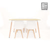 HV Soren Rectangle Table + 4 Padded Eames Chair Set | HomeVibe PH | Buy Online Furniture and Home Furnishings