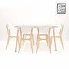 Load image into Gallery viewer, HV Karri Rectangle Table + 6 Karri Chair Set | HomeVibe PH | Buy Online Furniture and Home Furnishings